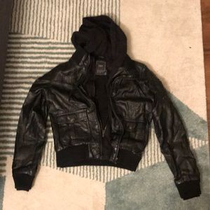 Obey Leather Jacket